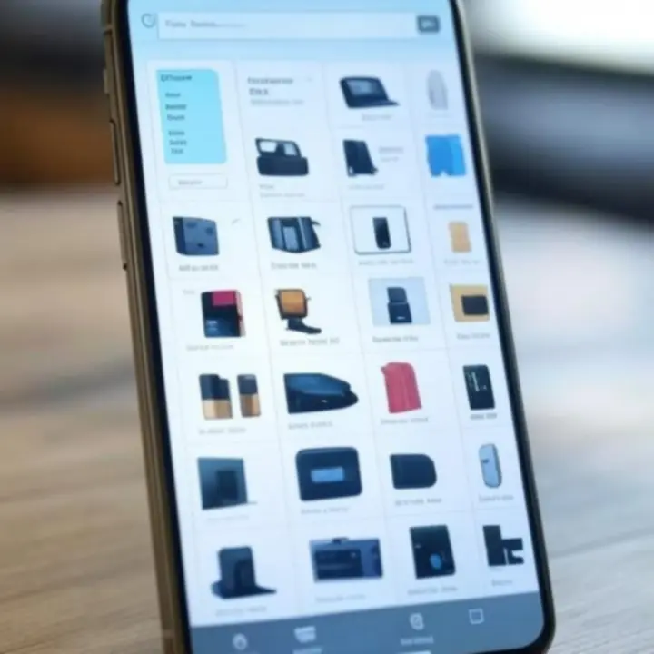 Tech Haveny mobilbarát terméklista okostelefonon, kártyás elrendezésben.