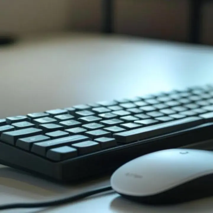 Nagy felbontású termékfotó irodai gépről a specifikációk mellett